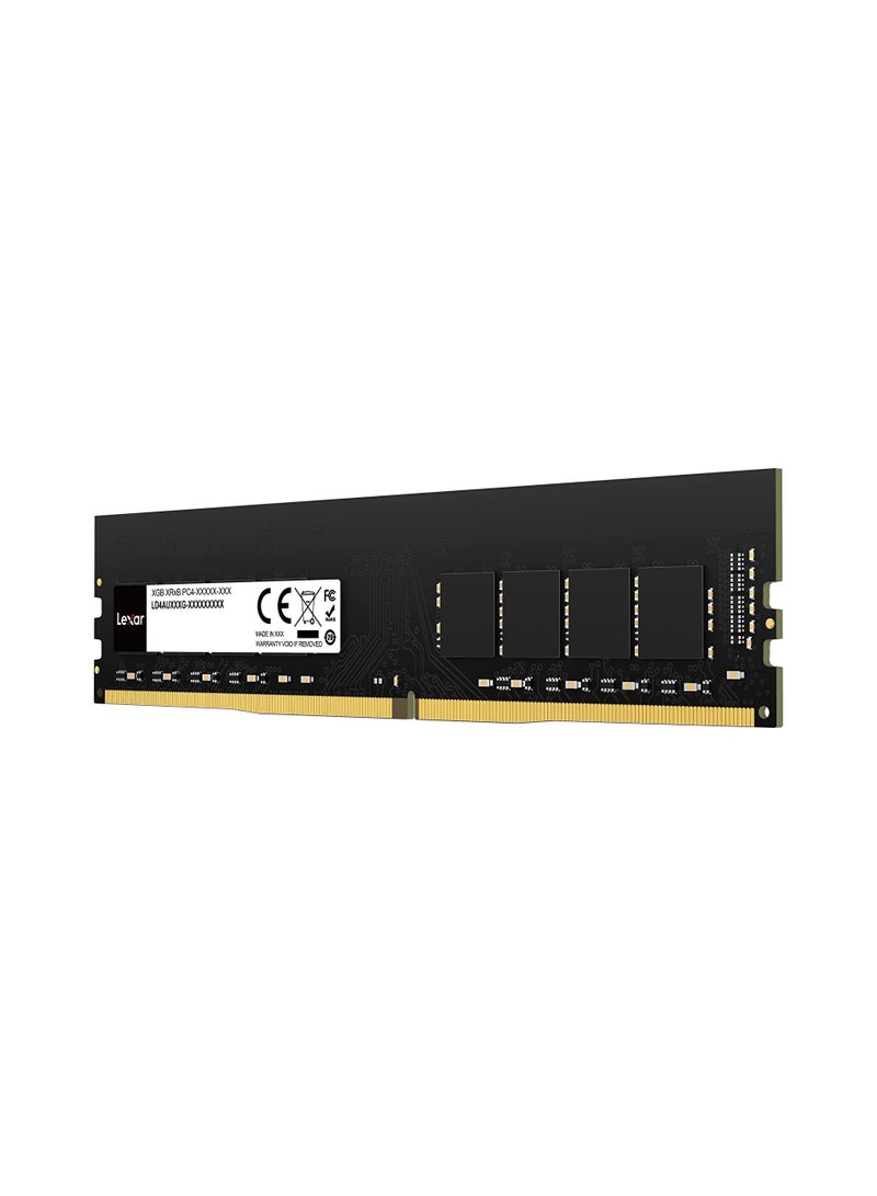 8GB DRAM, DDR4 3200 MHz UDIMM Desktop - LD4AU008G-B3200GSST Black