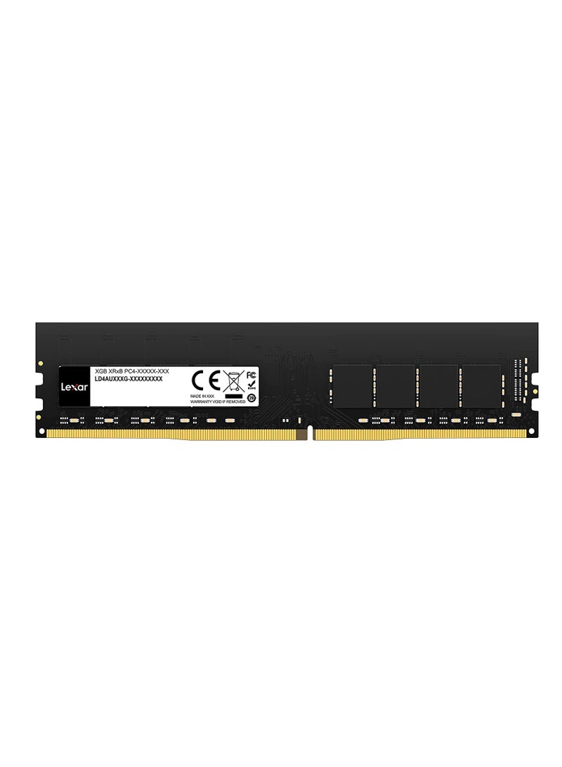 8GB DRAM, DDR4 3200 MHz UDIMM Desktop - LD4AU008G-B3200GSST Black