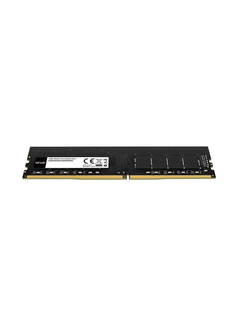 8GB DRAM, DDR4 3200 MHz UDIMM Desktop - LD4AU008G-B3200GSST Black