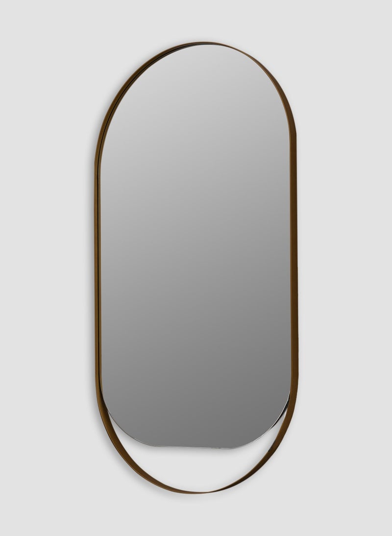 Luna Mirror, Metal Bronze Powder Coating