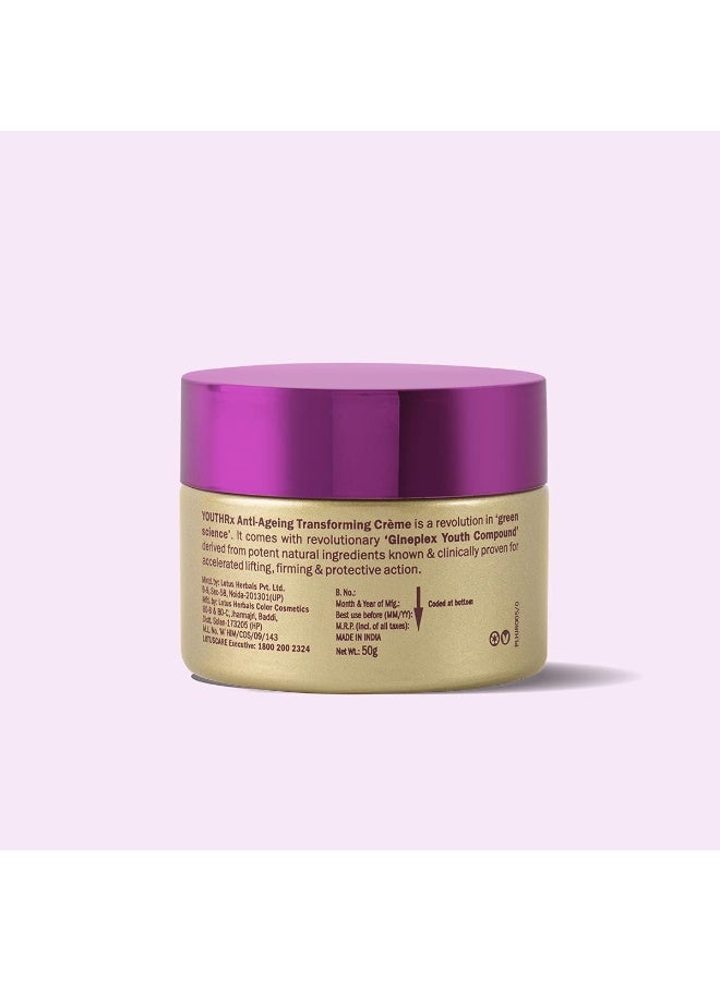 Herbals Youthrx Anti Ageing Transforming Crème Spf 25 Pa+++ Preservative Free, 10G