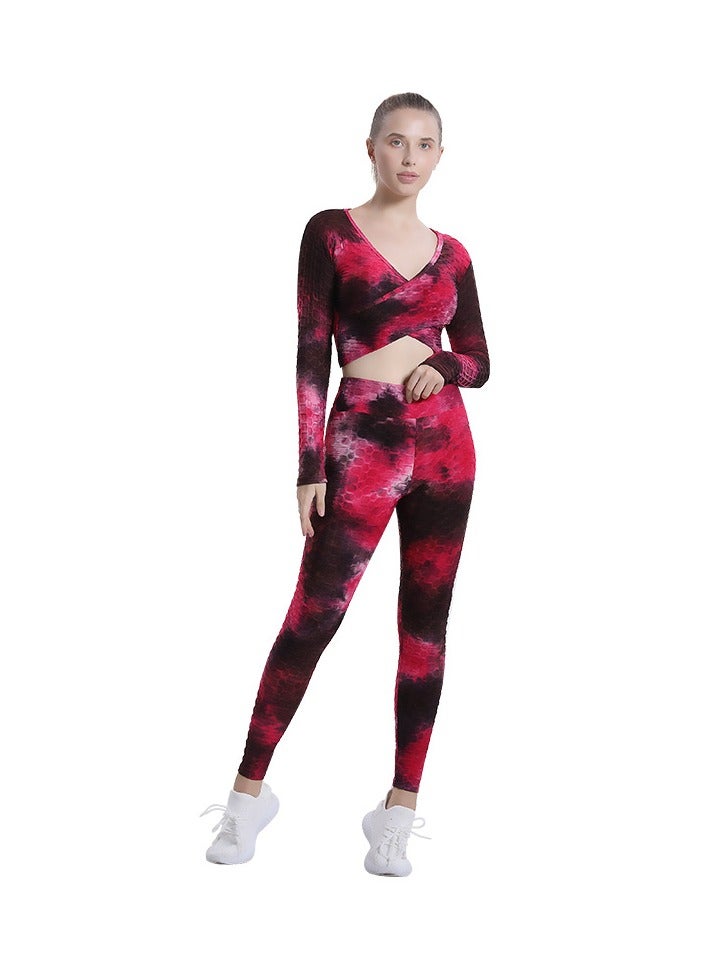 New Pilates Yoga Training Fitness Clothing Set