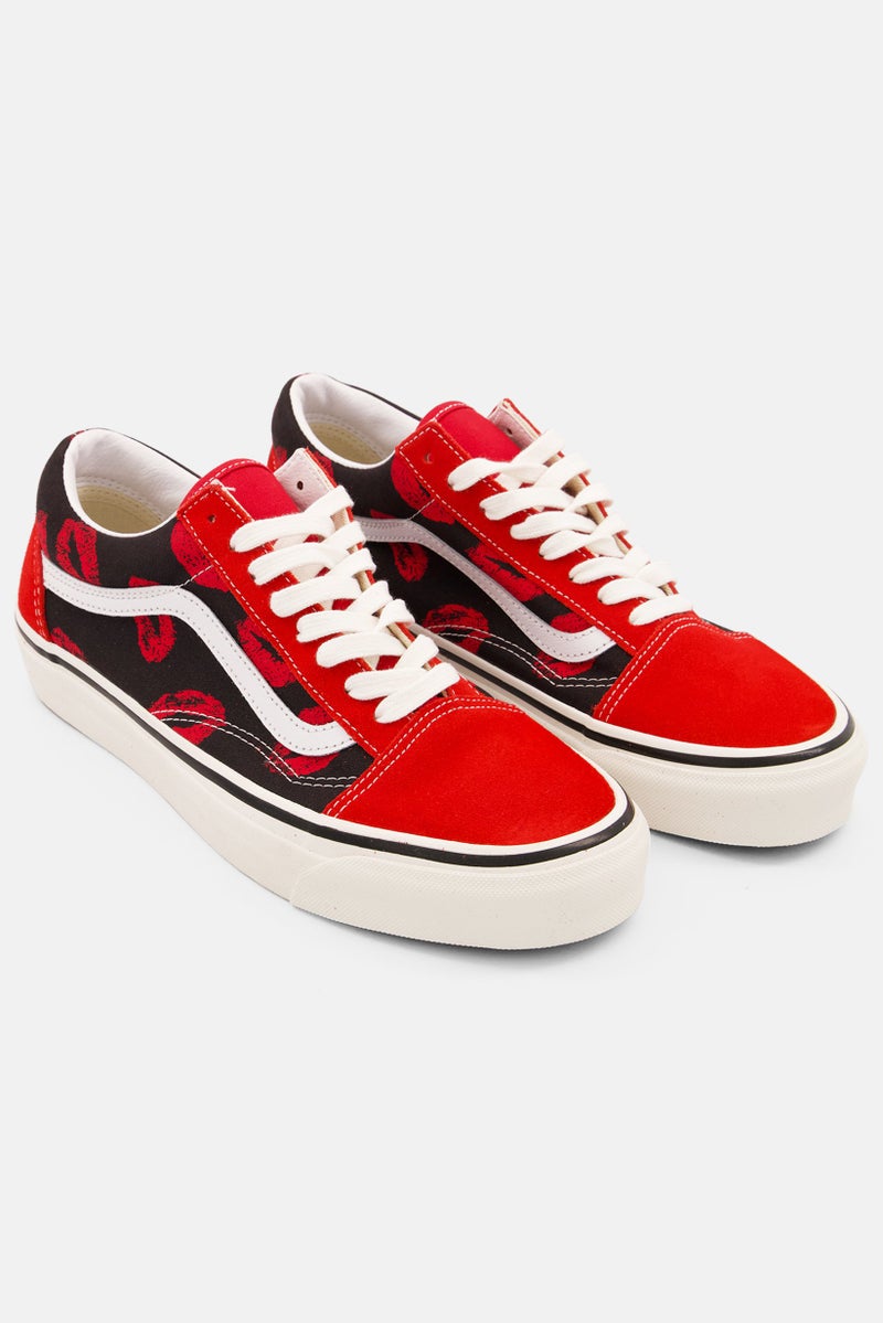 Men Old SKool 36 Dx Lace Up Casual Shoes, Red