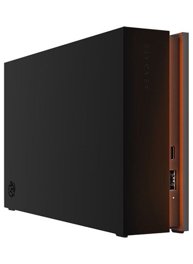 FireCuda Gaming Hub, 8TB, External Hard Drive, USB 3.2, Customisable RGB LED lighting, Dual forward-facing USB, for Desktop PC (STKK8000400) 8.0 TB