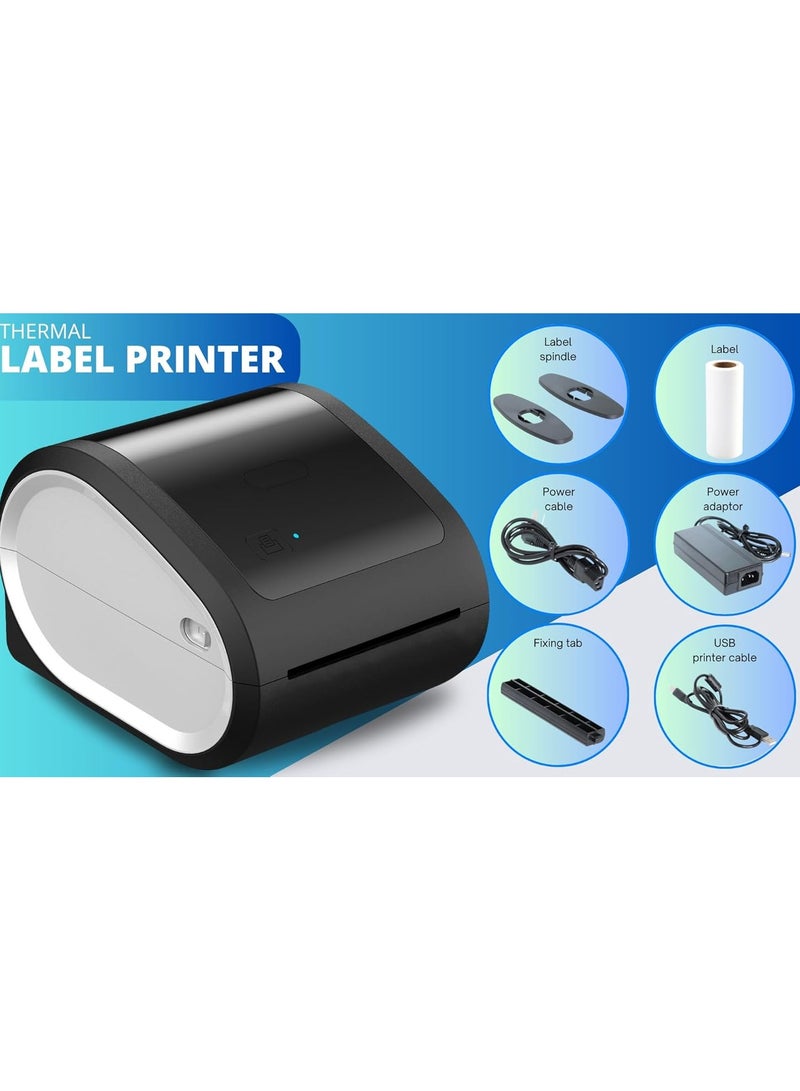 Thermal Printer Commercial Tag Barcode Printer Label Printer Single Printer