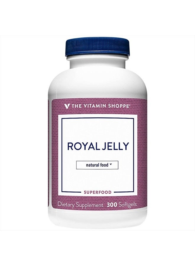 Royal Jelly 300MG Once Daily (300 Softgels)