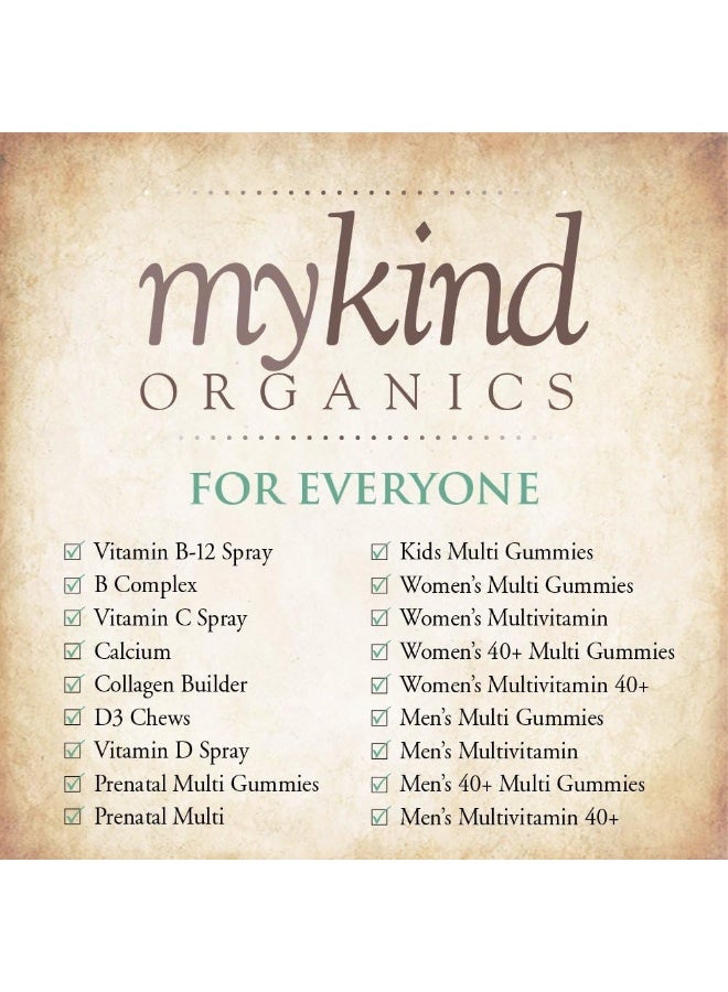 Garden of Life mykind Organics Plant Calcium Supplement Made from Whole Foods with Magnesium, Vitamin D as D3, and Vitamin K as MK7, Gluten-Free - 30 Day Count