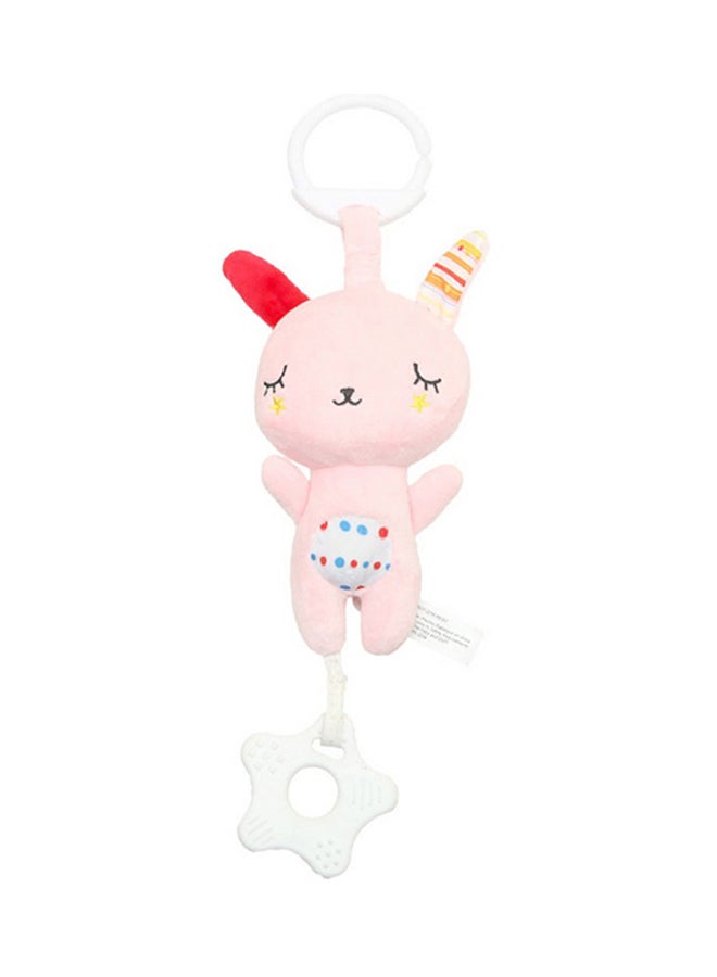 Rabbit Design Stroller Toy With Teether