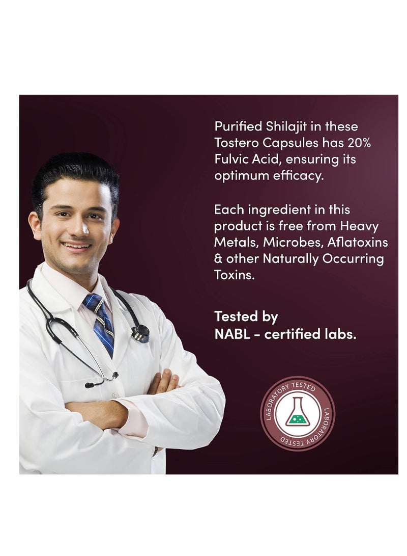 for Men 120 Capsules  With Actives like Ashwagandha  Gokshura and Safed Musli For Improved Muscle Strength and Recovery  Stamina and Overall Wellbeing