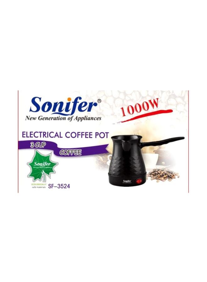 Turkish Coffee Maker 1000.0 W SF-3524 Black