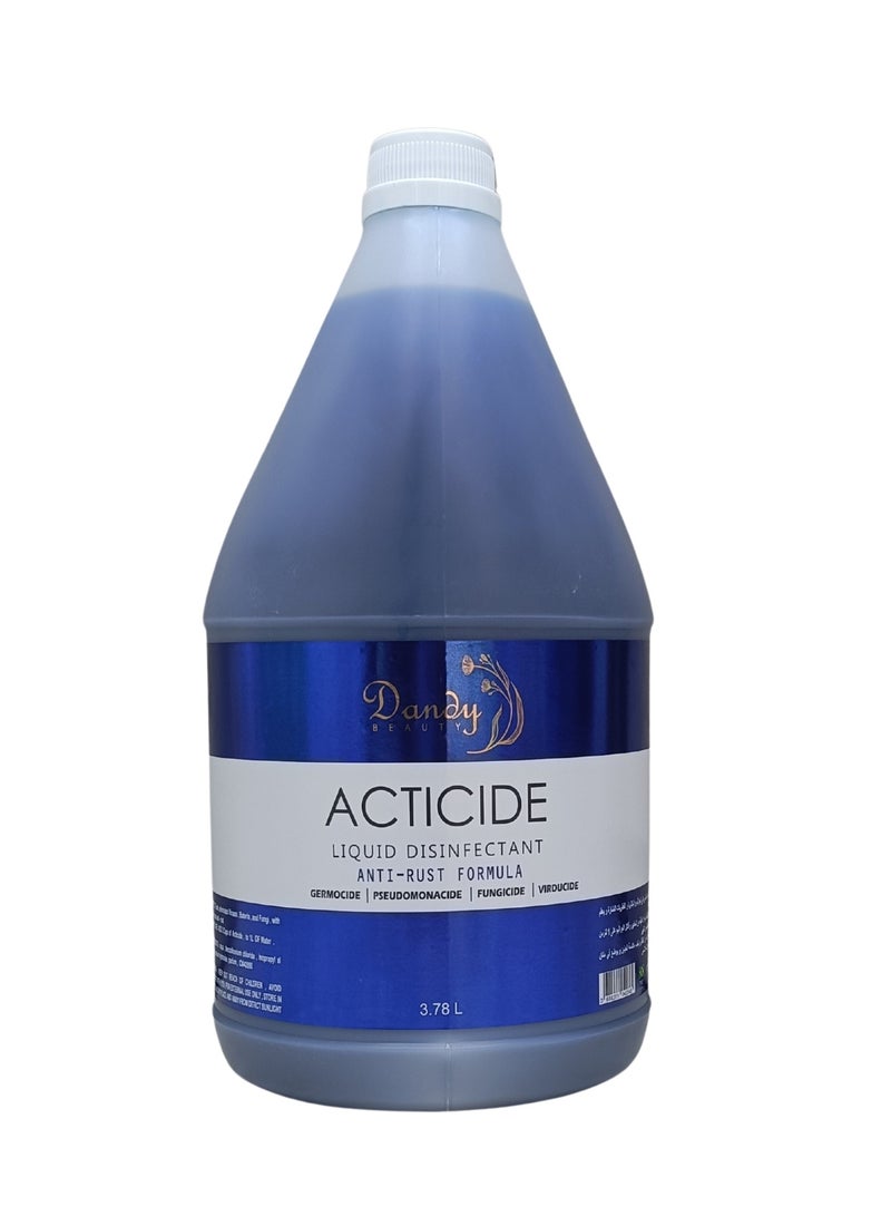 Dandy Beauty Acticide Liquid Disinfectant Anti-Rust Formula. A Perfect Solution for tools care 3.78 L