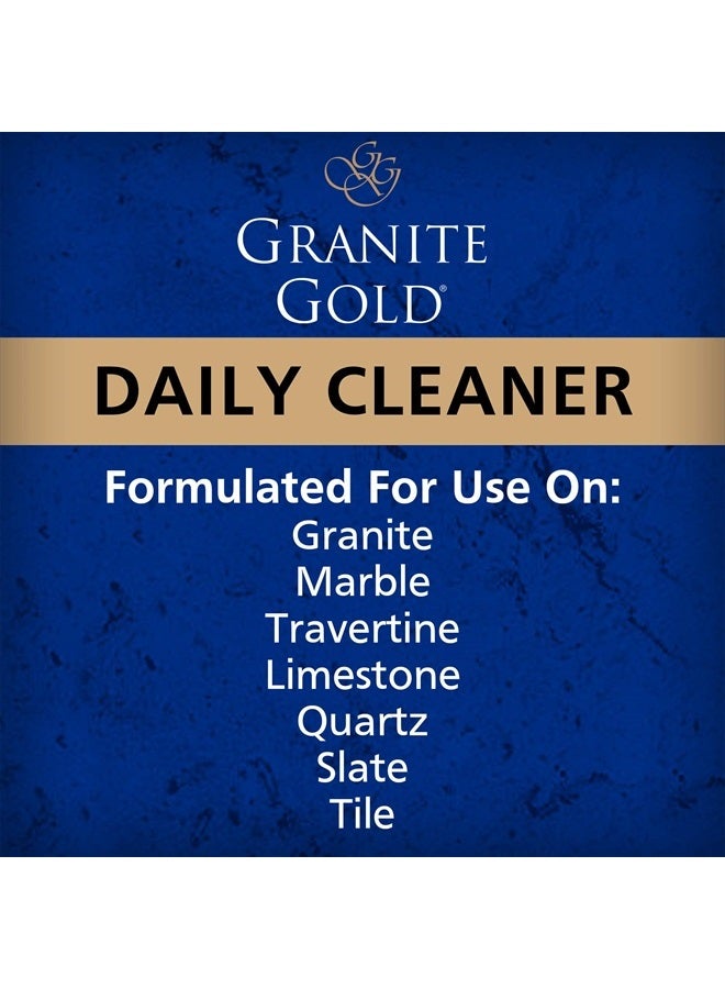 Daily Cleaner Refill Streak-Free Cleaning for Granite, Marble, Travertine, Quartz, Natural Stone Countertops, and Floors, 64 Fluid Ounces, 1-Pack