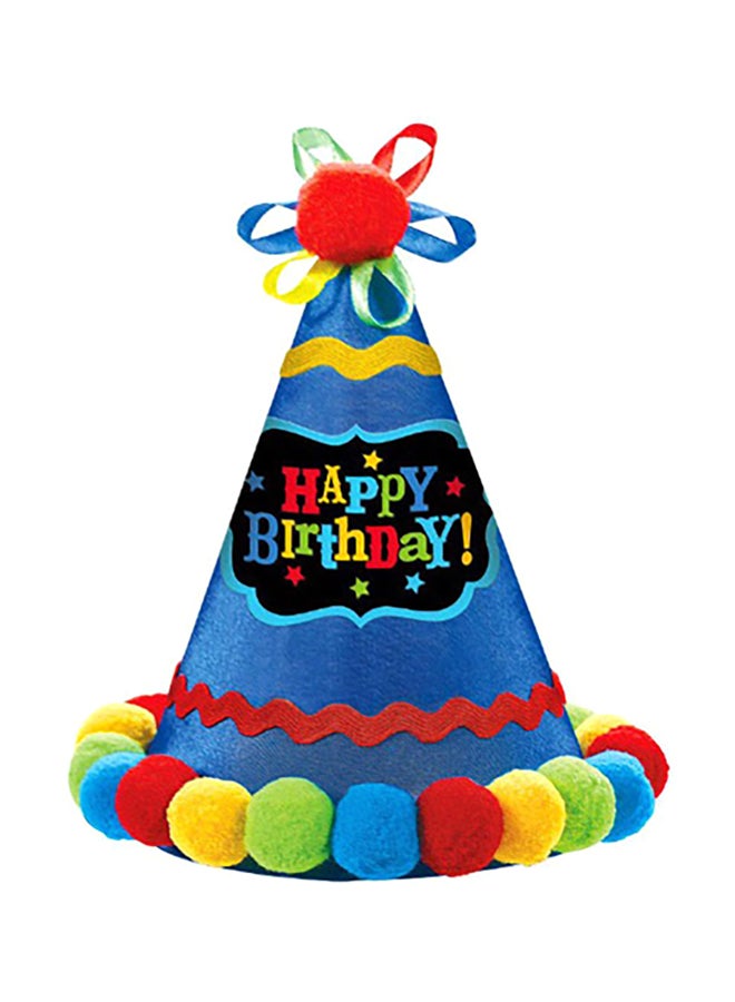 Happy Birthday Written Cone Hat Kids Birthday Theme Party Supplies