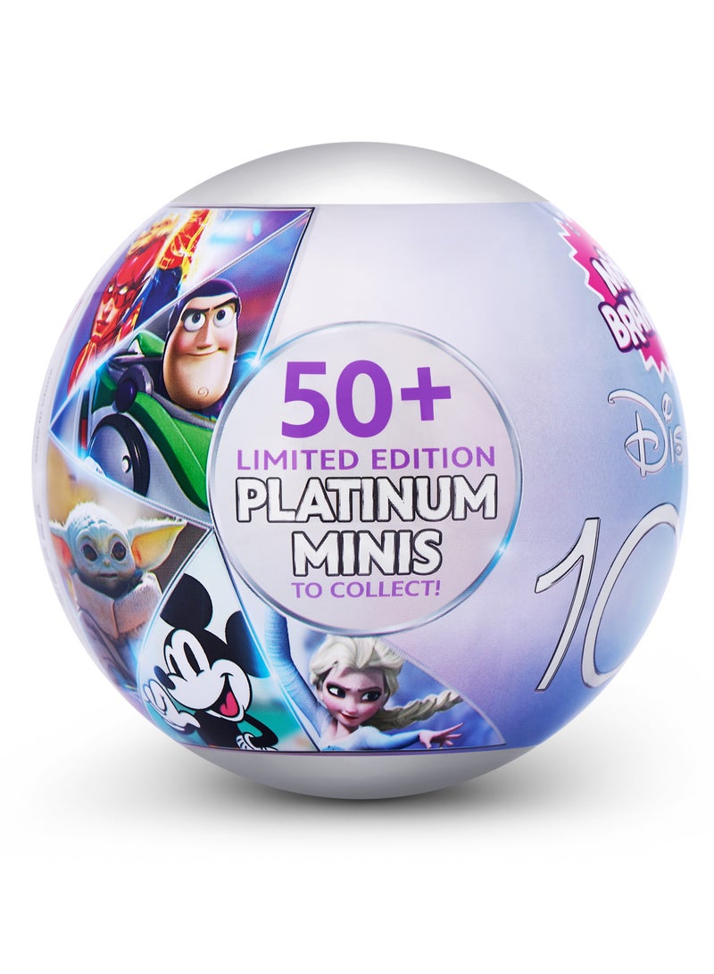 5 SURPRISE-DISNEY MINI BRANDS PLATINUM-SERIES 1