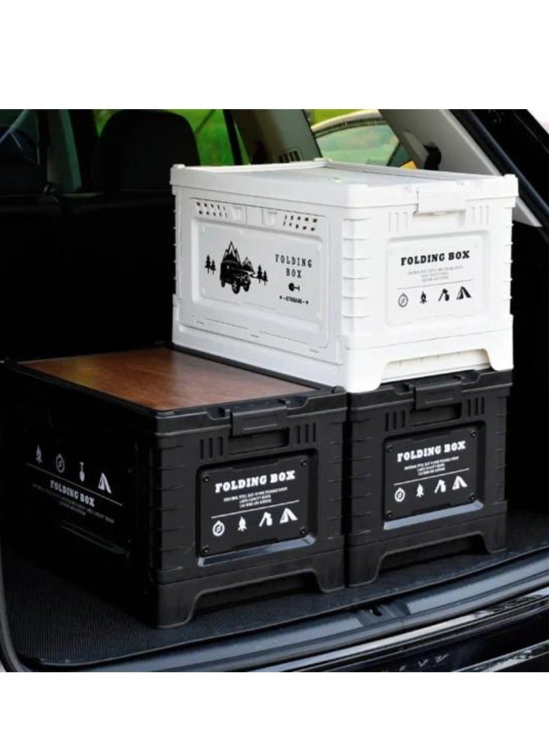 Outdoor Large Capacity Folding Storage Box for Camping and Kitchen, Camping Storage Box, Storage Box for Home