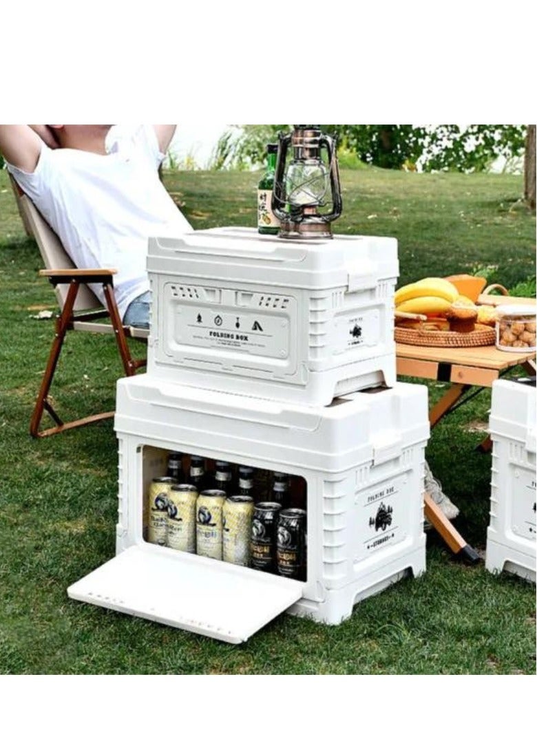Outdoor Large Capacity Folding Storage Box for Camping and Kitchen, Camping Storage Box, Storage Box for Home