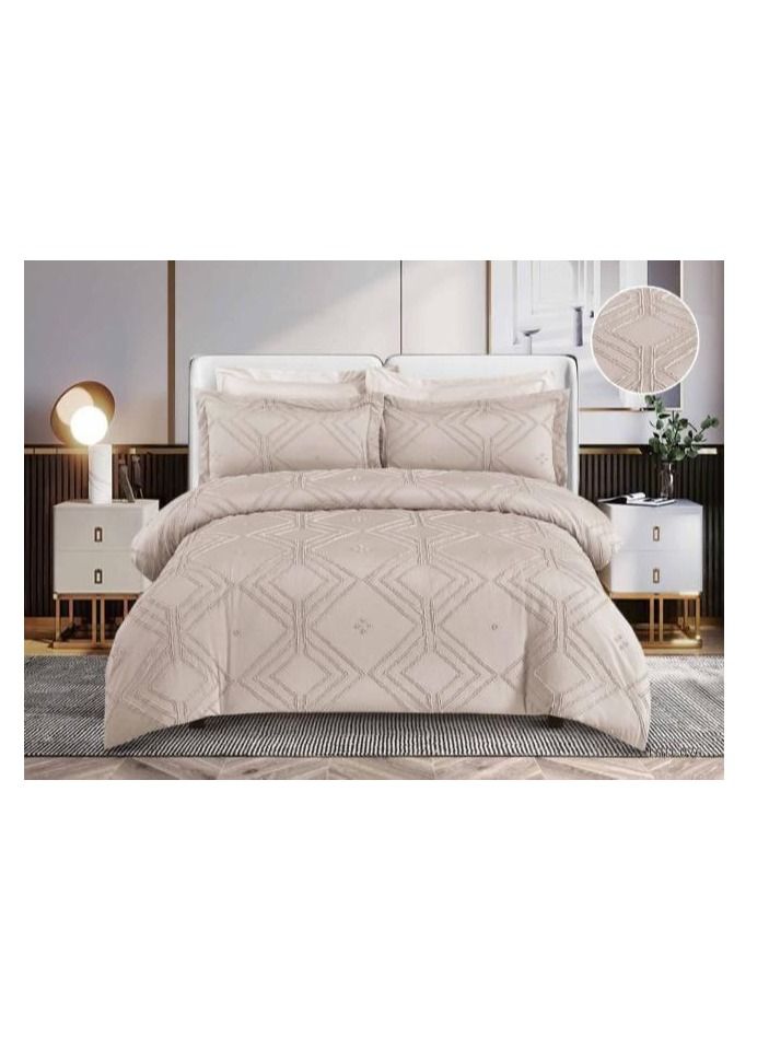6Pcs bedding set solid color luxury bedding duvet cover set king size bed set king size set