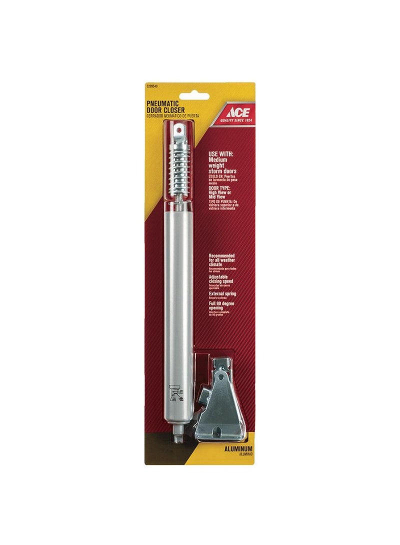 Ace Aluminum Pneumatic Door Closer 35cm