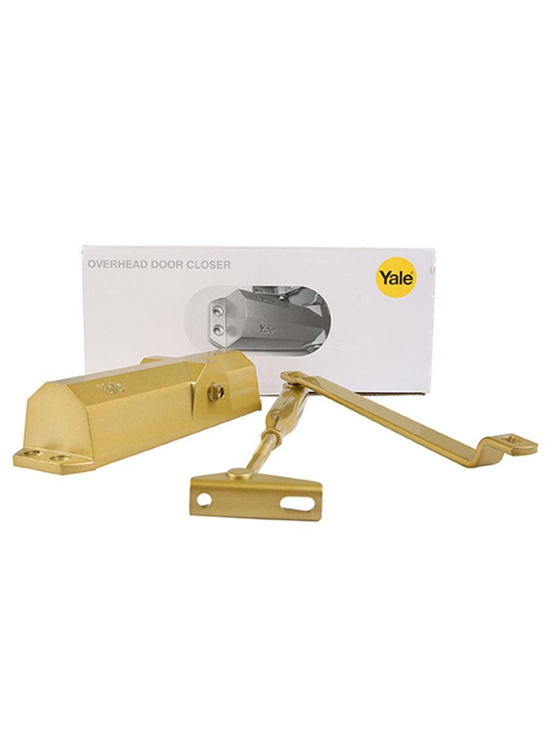 Yale Overhead Door Closer 5 x 5 x 23cm Gold