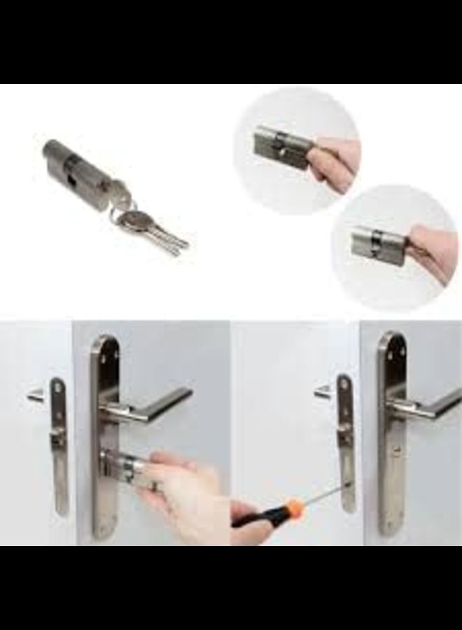 Door Lock Cylinder (Pack Of 12Pcs)