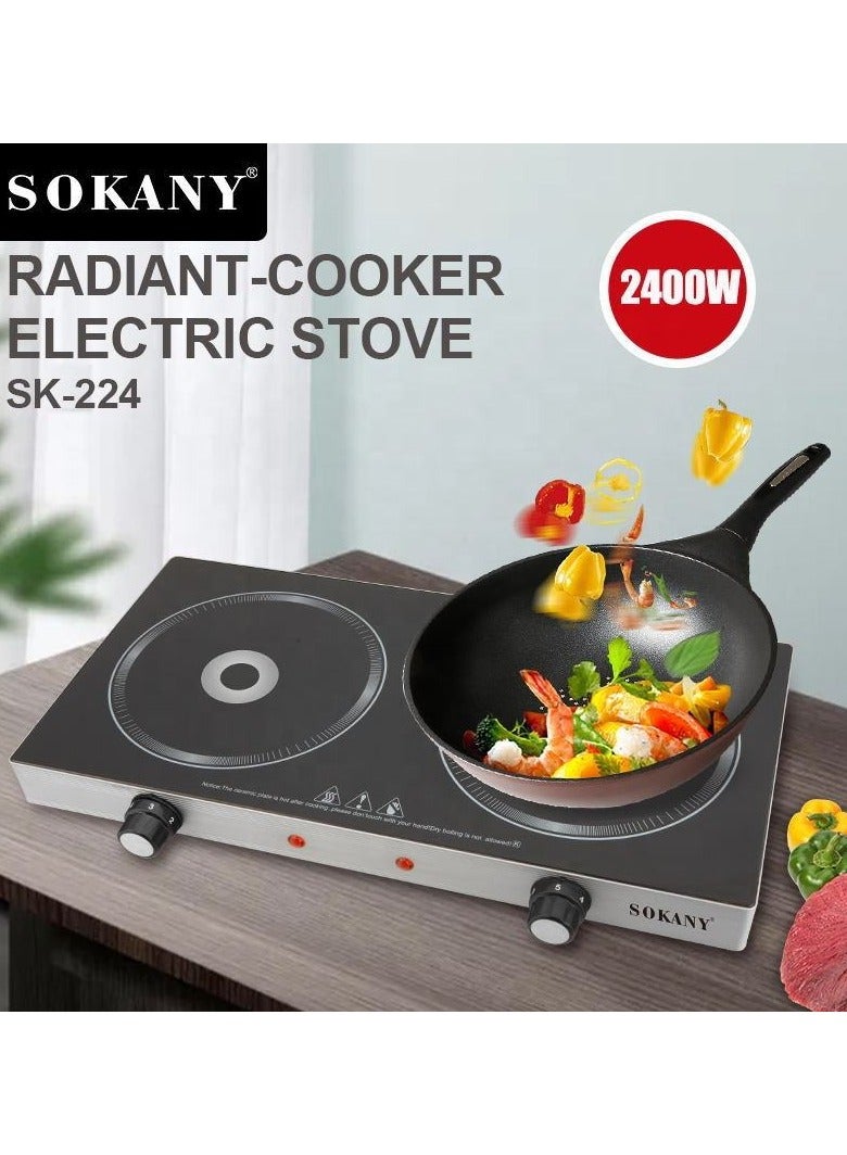 Sokany Energy-saving electric cooker Environmental kitchen stove Household appliances Electric cooker sk-224