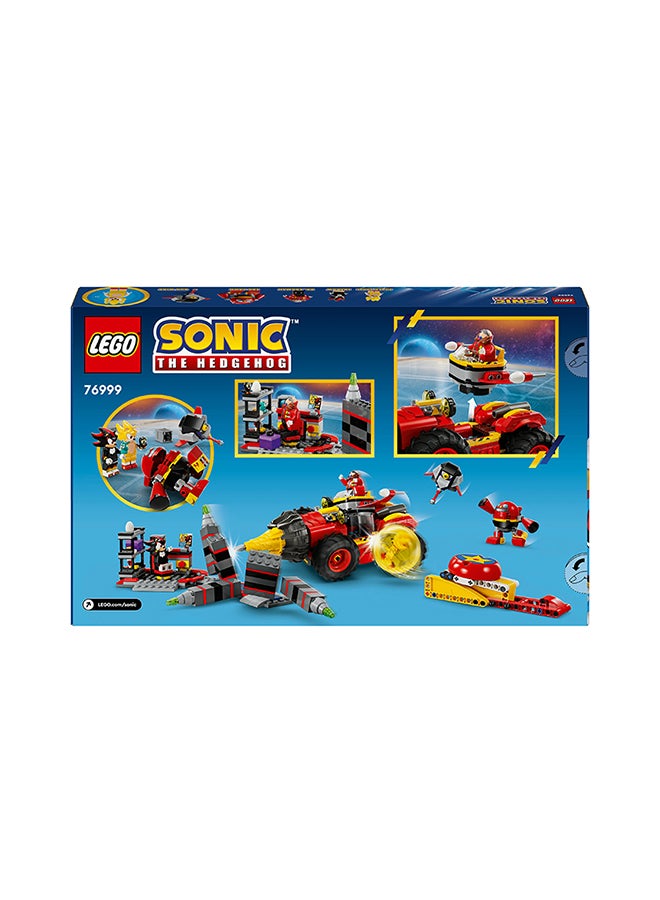 Sonic The Hedgehog Super Sonic Vs. Egg Drillster, Video Game Toy Gift For Kids, Adventure Set With Shadow And Dr. Eggman For Boys And Girls Aged 8 And Over 76999 (590 Pieces)