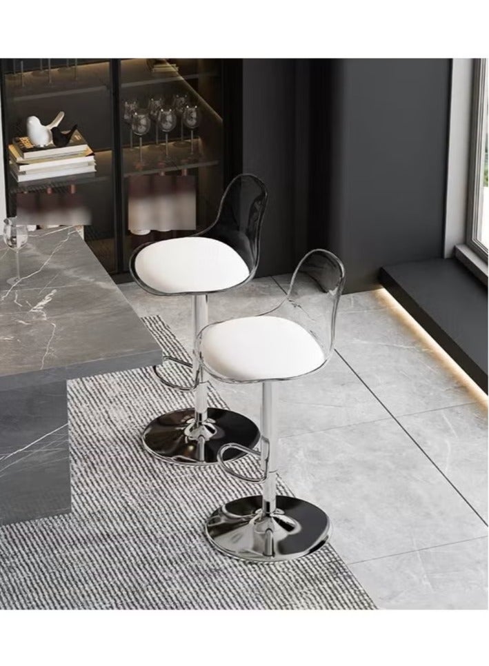 Bar Stool Chairs High Stool Chair Adjustable Stool For Counter Home Coffee