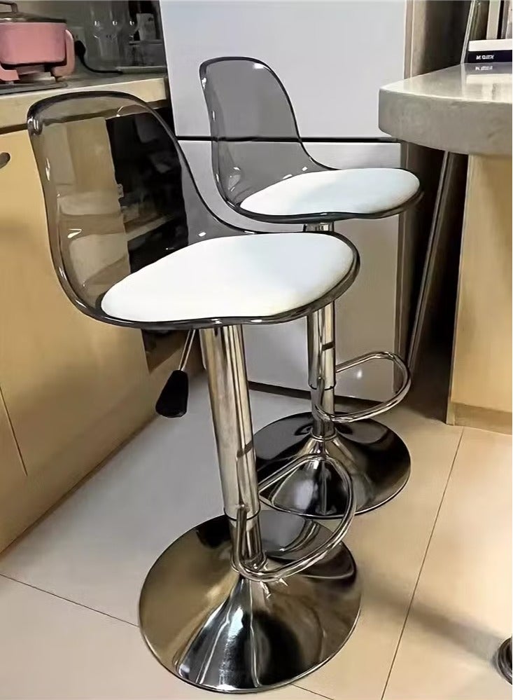 Bar Stool Chairs High Stool Chair Adjustable Stool For Counter Home Coffee