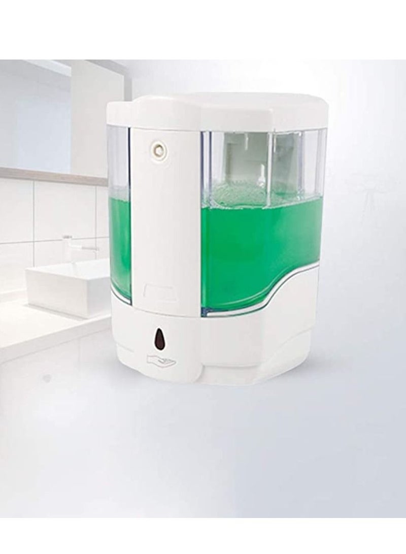 Automatic Wall Mounted Infrared Sensor Soap Dispenser 800ml Touch Free Liquid Soap Emulsion Disinfection Machine For Kitchen Bathroom School Hospital