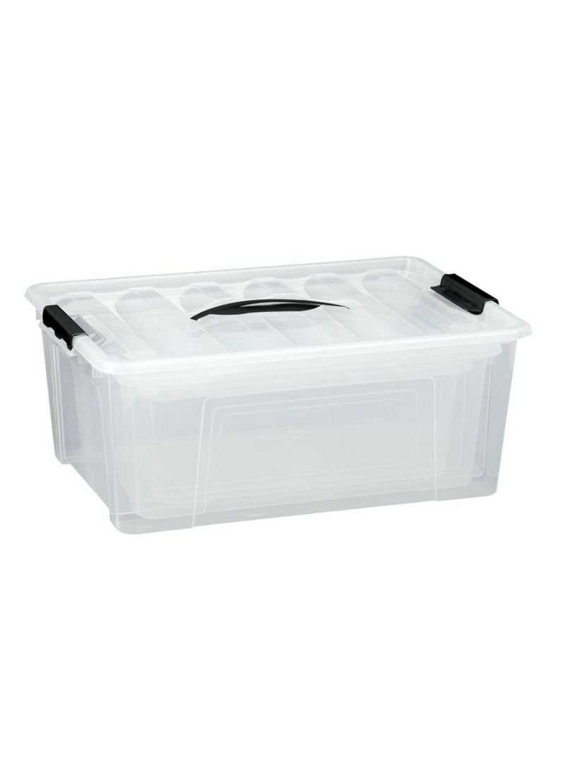 Plastic Storage Box With Handle