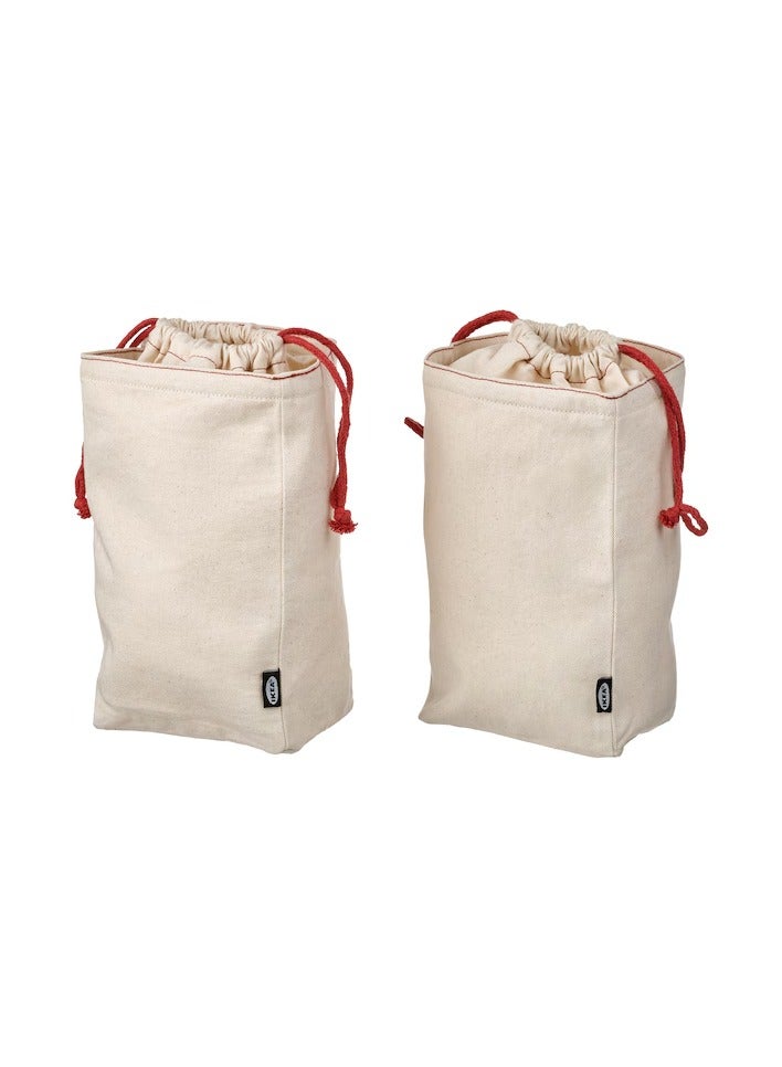 Food Storage Bag, For Dry Goods, 3.3L Pack Of 2