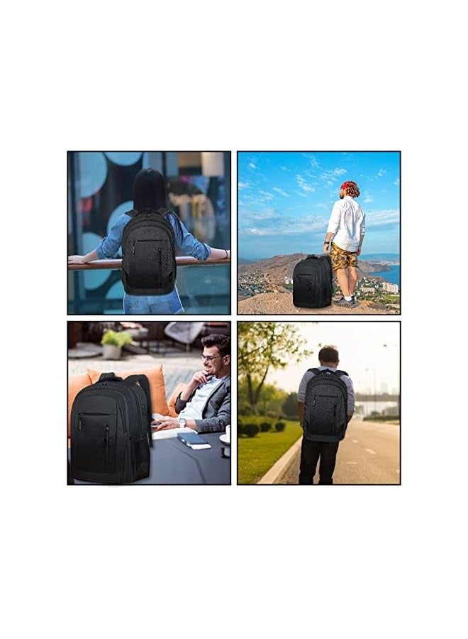 Laptop Backpack for Men Women, 17.3 Inch Travel Backpacks Students BookBag with Laptop Compartment for Girl Boy, Business Work Casual Computer Daypack with USB Charging/Headphone Port