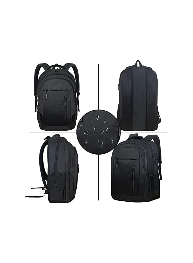 Laptop Backpack for Men Women, 17.3 Inch Travel Backpacks Students BookBag with Laptop Compartment for Girl Boy, Business Work Casual Computer Daypack with USB Charging/Headphone Port