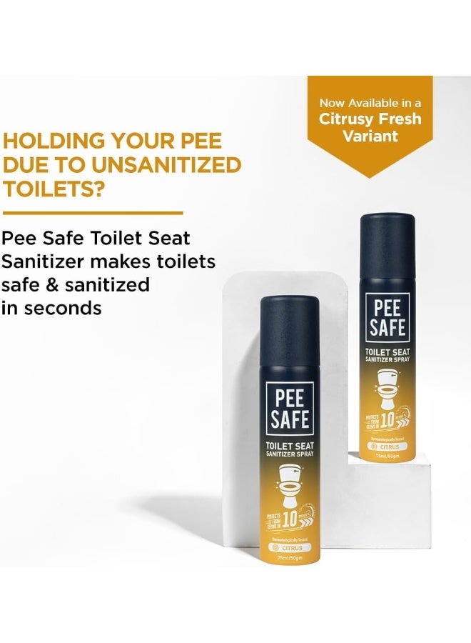 Toilet Seat Sanitizer Spray 75 Ml Citrus