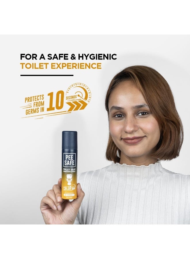 Toilet Seat Sanitizer Spray 75 Ml Citrus