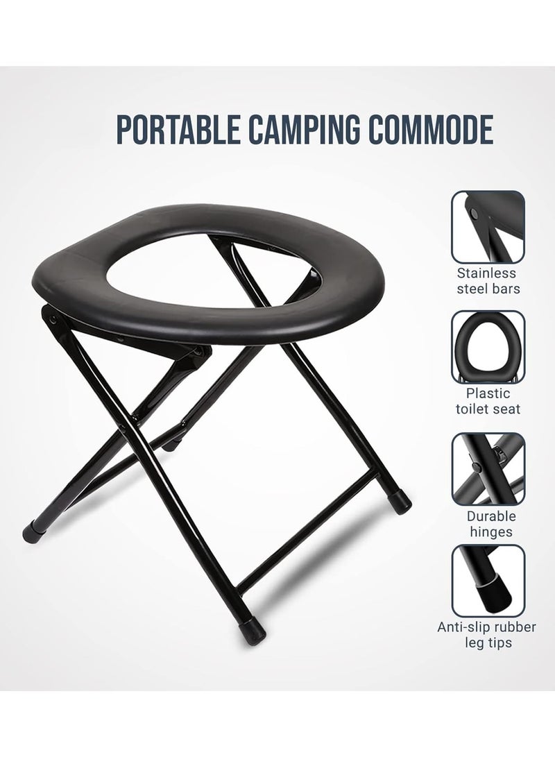 Camping Toilets Portable Portable Toilet For Adults Portable Toilet For Camping Folding Toilet Camping Seat Travel Toilet Car Toilet For Hiking And Boating