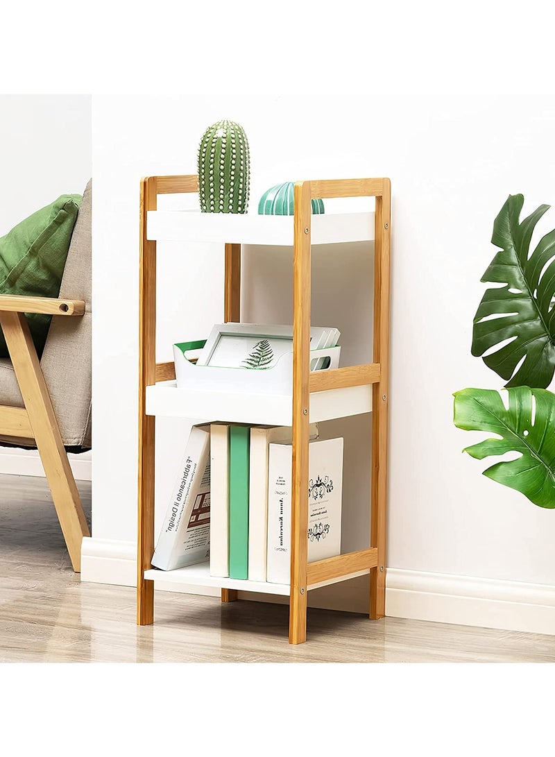 Multifunctional Bamboo Shelving Unit Bamboo Multipurpose Storage Organizer Rack Shelf Wood Flowers Rack Plants Stand Bamboo Shelf Storage Stand