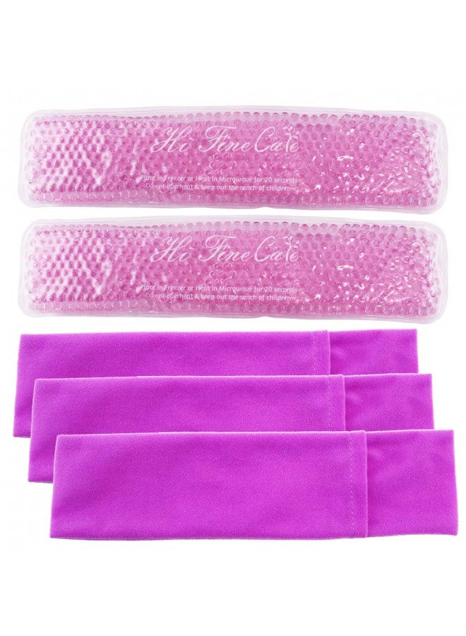 Perineal Cooling Pad, Postpartum Cold Packs for Women After Pregnancy and Delivery, 2 Ice Pack and 3 Cover (Purple)