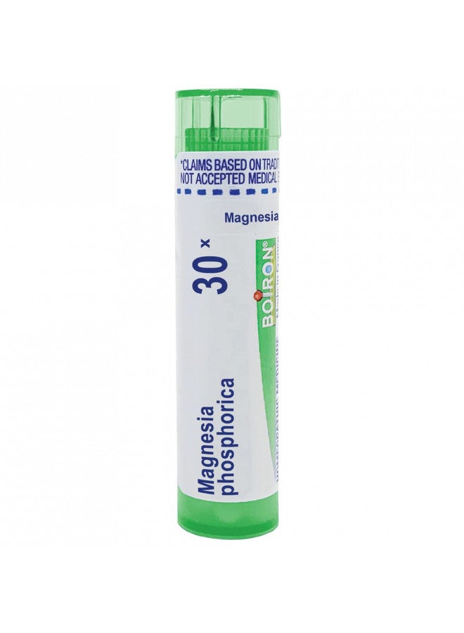 Boiron Magnesia Phosphorica 30X Md 80 Pellets for Spasmodic Pain in The Abdomen Improved by Heat