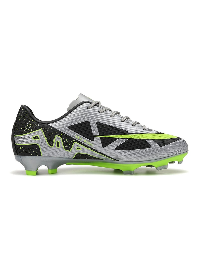 SKY WING Football Cleats Men And Women And Kid,Indoor Outdoor Low Top Soccer Shoes For Boy And Girl Lightweight Shock Resistant Training Boots Professional Turf Shoes Sport Athletic Ground Football Boots