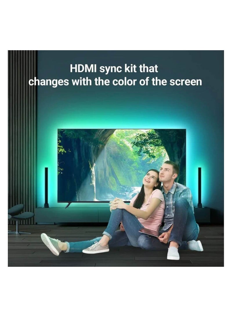 HDMI Sync Box Lightening Kits with HDMI Sync Bar Lights