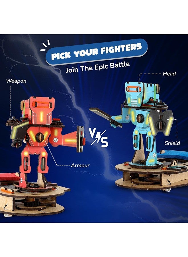 Smartivity STEM DIY Fun Fighting/Battle Game, Multiplayer | Gift for Boys & Girls 6 to 14 | Best Arcade Game for Kids
