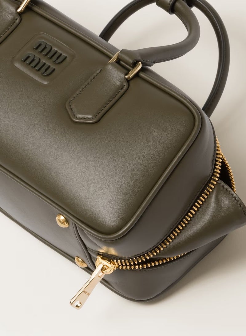 miu Arcadie leather bag