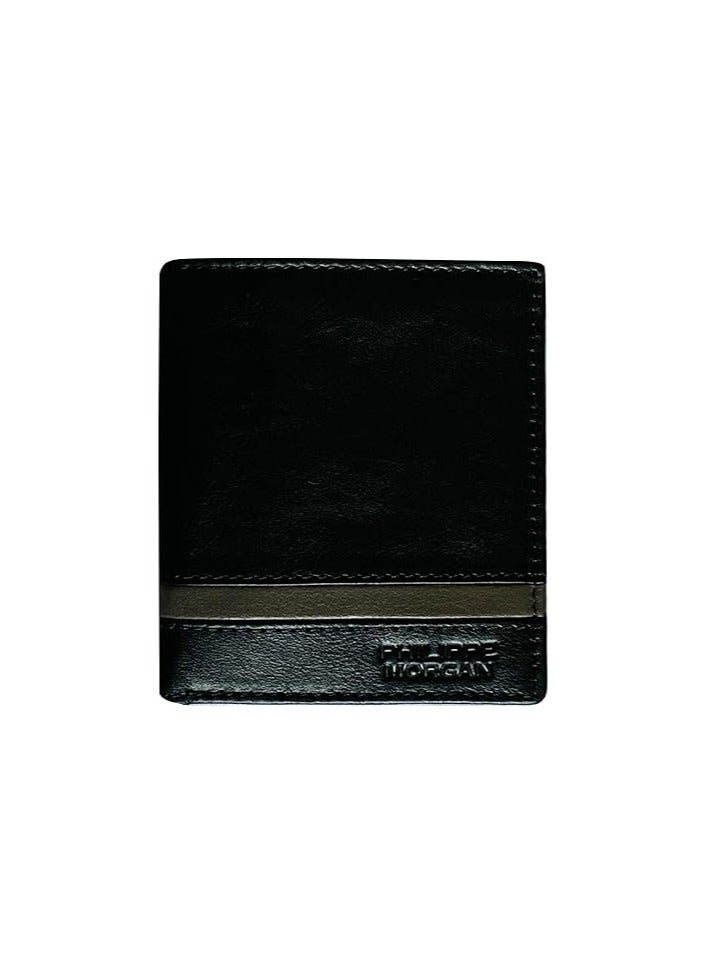 philippe morgan leather wallet RFID