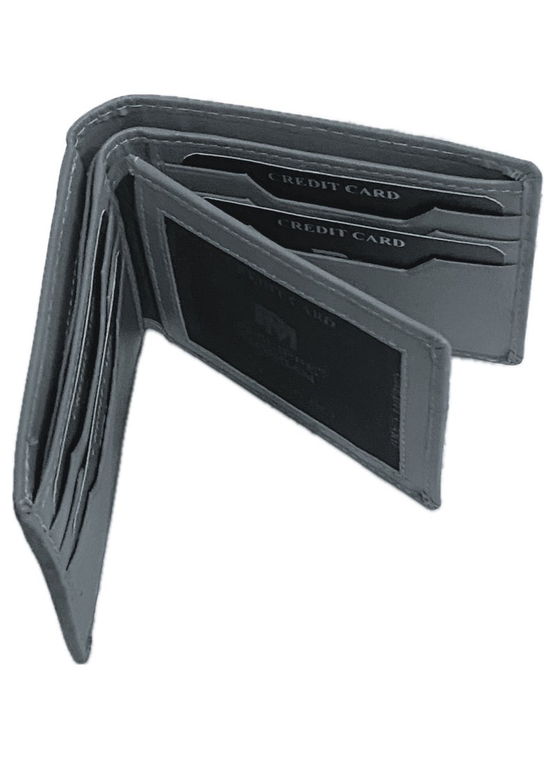 philippe morgan leather wallet