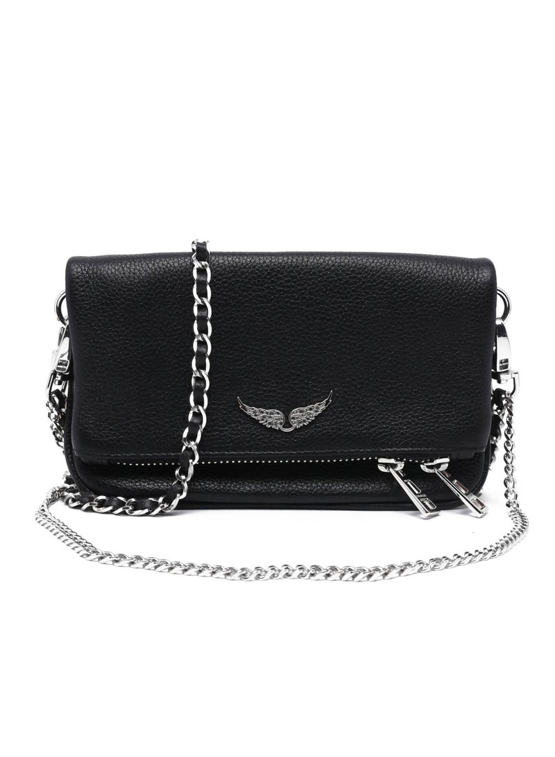 ZADIG & VOLTAIRE Leather messenger bag