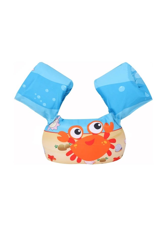 Kids Swimming Vest For Kids Learning to Swim Training Baby Safe Swimming Aid Jacket For 2- 6 Years Old Baby Arm Wings (10-30kg)