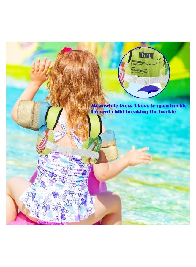 Kids Swimming Vest For Kids Learning to Swim Training Baby Safe Swimming Aid Jacket For 2- 6 Years Old Baby Arm Wings (10-30kg)