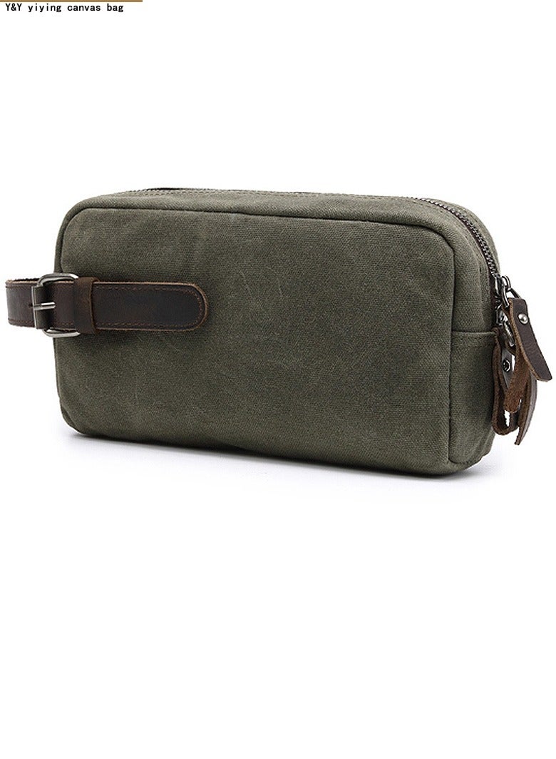 Mobile phone bag, vintage clutch, canvas bag, small square bag, travel bag