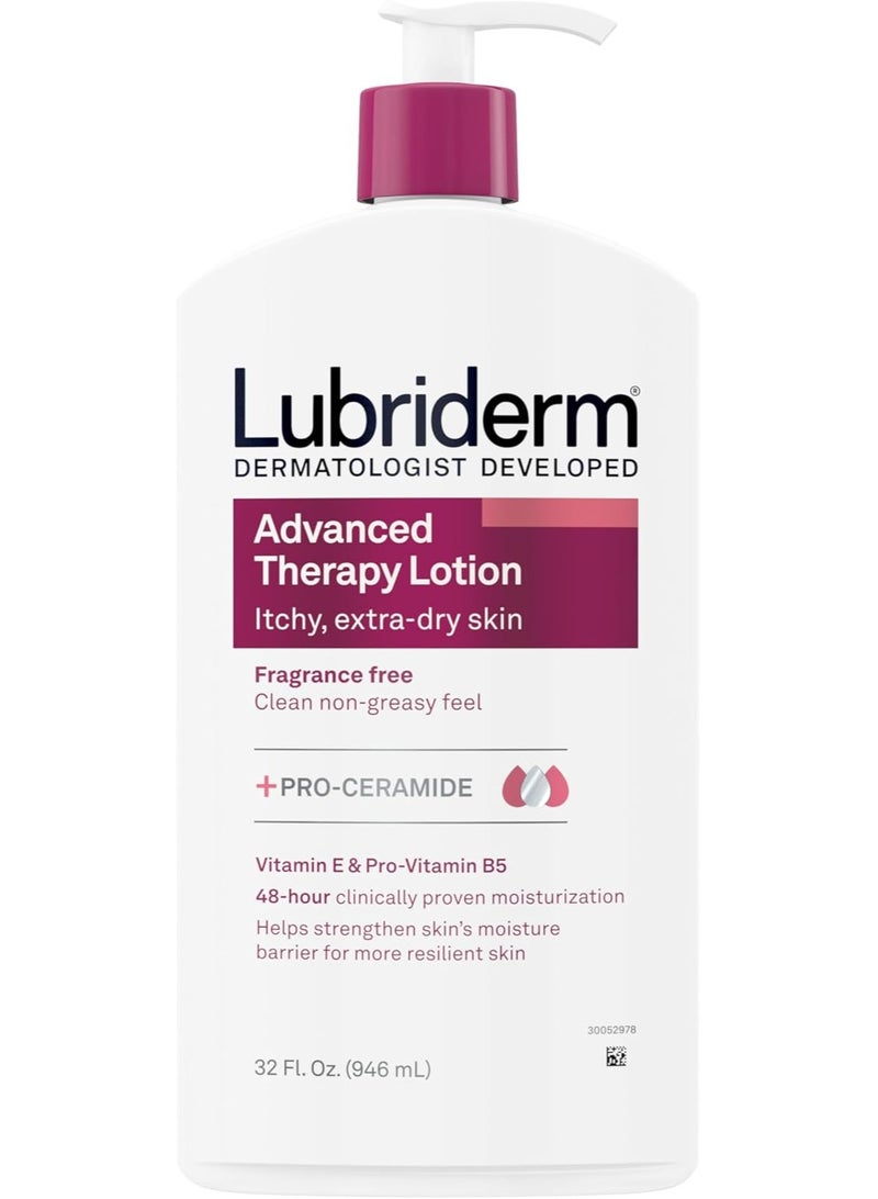 Advanced Therapy Fragrance Free Moisturizing Hand & Body Lotion 946 ML